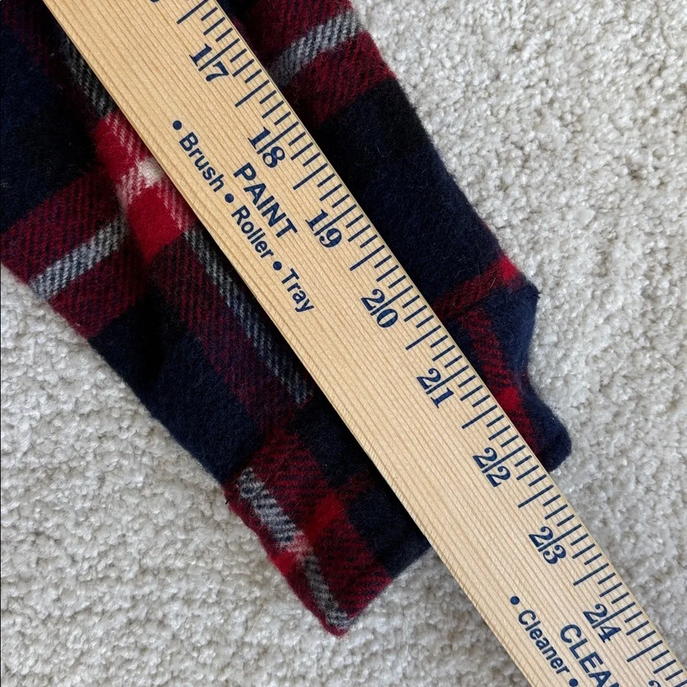 Ralph Lauren Navy & Red Plaid Zip-Front Jacket - Picture 9 of 12